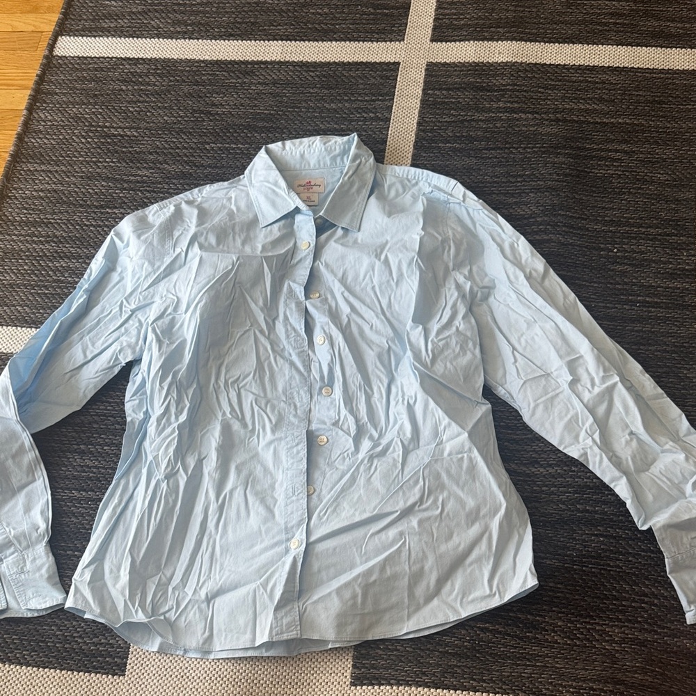 J. Crew Sky Blue Collared Shirt